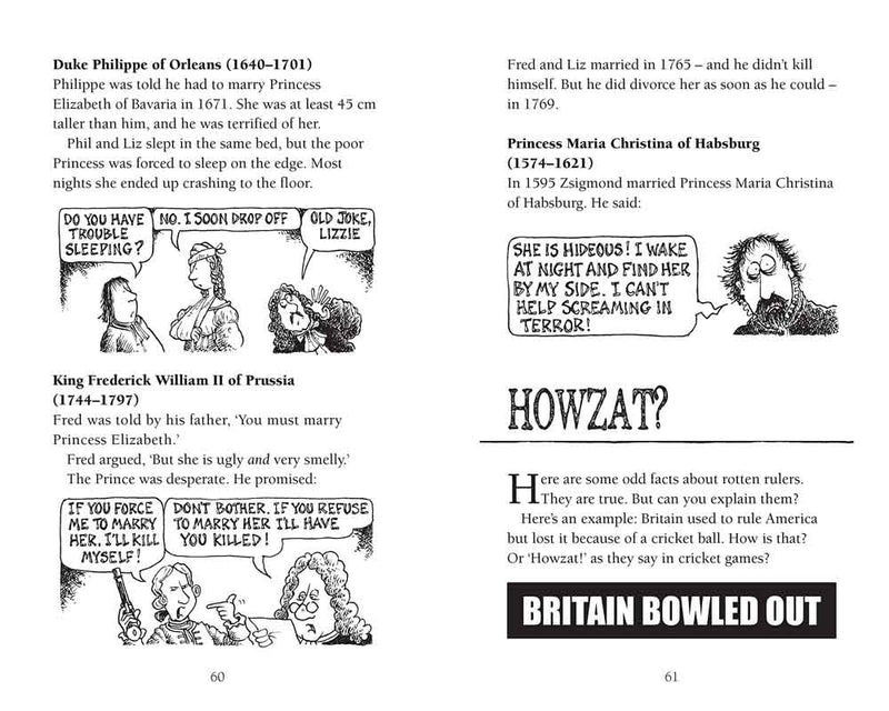 Horrible Histories Special - Rotten Rulers (Newspaper ed.) - 買書書 BuyBookBook