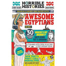 Horrible Histories - Awesome Egyptians (Newspaper ed.)-Nonfiction: 歷史戰爭 History & War-買書書 BuyBookBook