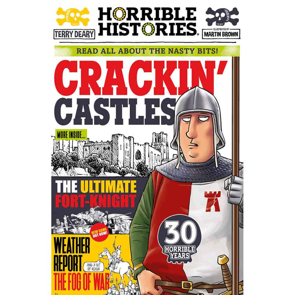Horrible Histories - Crackin' Castles (Newspaper ed.)-Nonfiction: 歷史戰爭 History & War-買書書 BuyBookBook