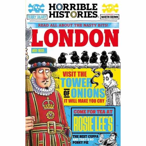 Horrible Histories - Gruesome Guides London (Newspaper ed.) - 買書書 BuyBookBook