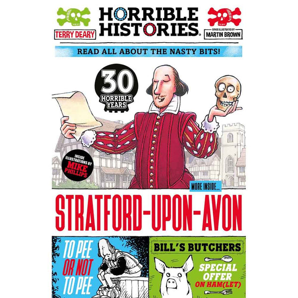 Horrible Histories - Gruesome Guide to Stratford-upon-Avon (Newspaper ed.)-Nonfiction: 歷史戰爭 History & War-買書書 BuyBookBook