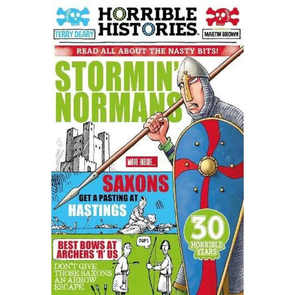 Horrible Histories - Stormin' Normans (Newspaper ed.)-Nonfiction: 歷史戰爭 History & War-買書書 BuyBookBook