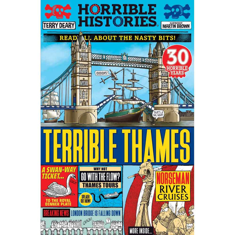 Horrible Histories - Terrible Thames-Nonfiction: 歷史戰爭 History & War-買書書 BuyBookBook