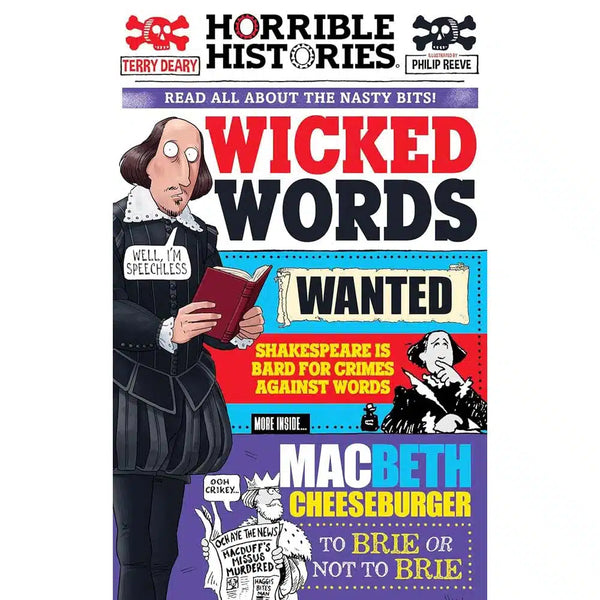 Horrible Histories - Wicked Words (Newspaper ed.) (Terry Deary)-Nonfiction: 歷史戰爭 History & War-買書書 BuyBookBook