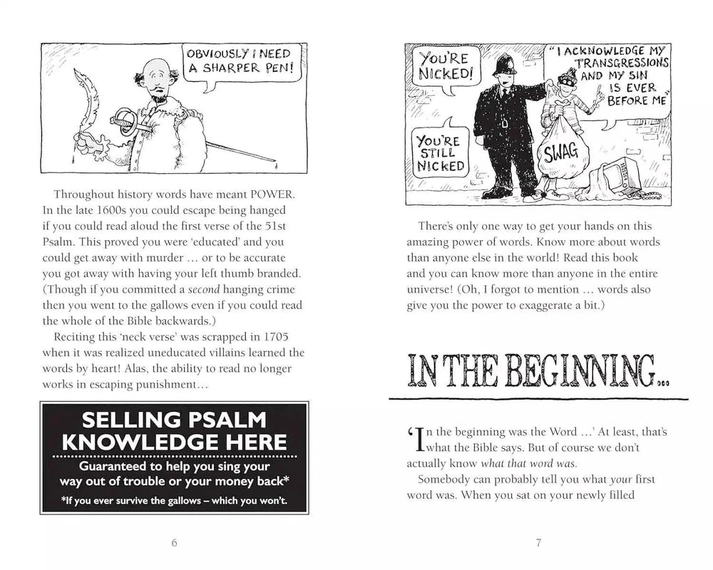 Horrible Histories - Wicked Words (Newspaper ed.) (Terry Deary)-Nonfiction: 歷史戰爭 History & War-買書書 BuyBookBook