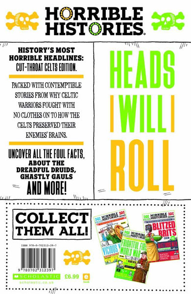 Horrible Histories - Cut-throat Celts (Newspaper ed.) Scholastic UK