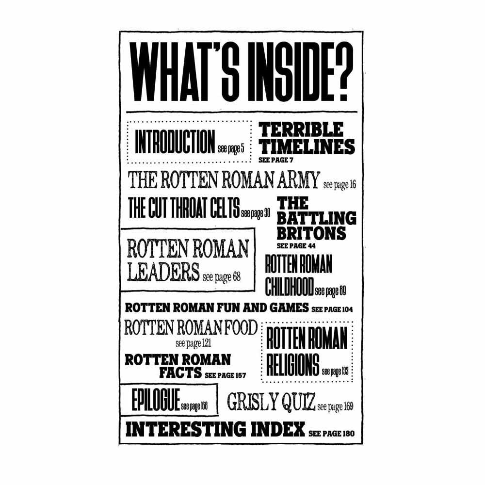 Horrible Histories - Rotten Romans (Newspaper ed.) Scholastic UK