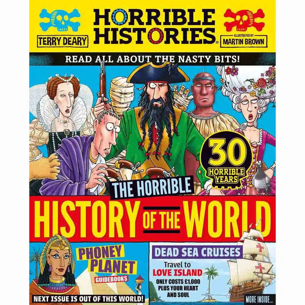 Horrible Histories - Horrible History of the World (Newspaper ed.) (Terry Deary)-Nonfiction: 歷史戰爭 History & War-買書書 BuyBookBook