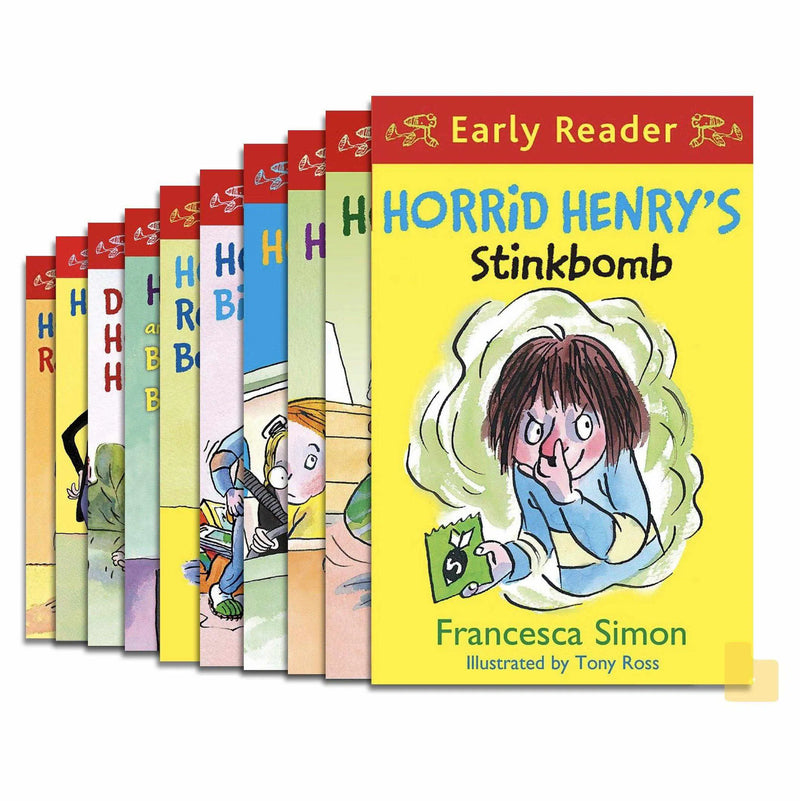 Horrid Henry Early Reader Collection (10 Books Full Color) (Francesca Simon)(Tony Ross) Hachette UK