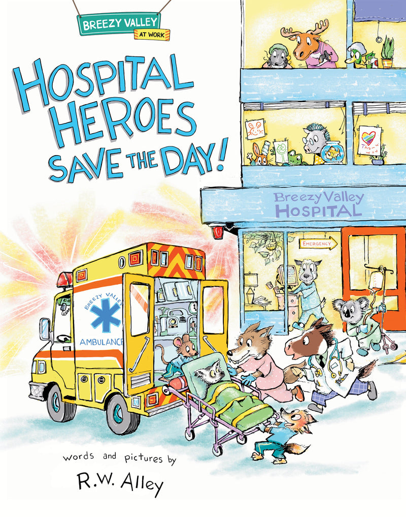 Hospital Heroes Save the Day!-Children’s / Teenage fiction: General and modern fiction-買書書 BuyBookBook