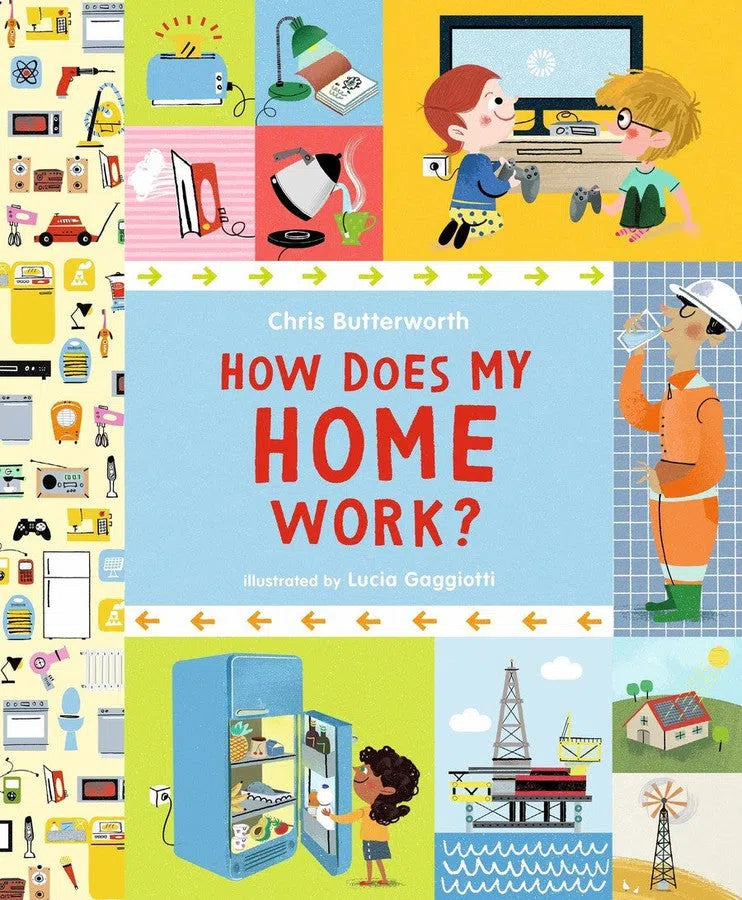 How Does My Home Work?-Children’s / Teenage general interest: Science and technology-買書書 BuyBookBook