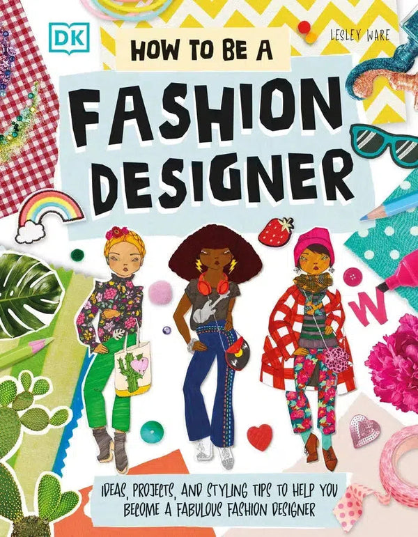 How To Be A Fashion Designer-Children’s / Teenage general interest: Clothing and fashion-買書書 BuyBookBook