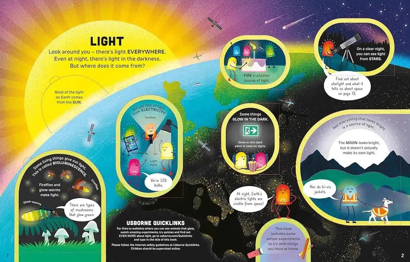 How it Works: Light (Usborne) (Sarah Hull)-Nonfiction: 科學科技 Science & Technology-買書書 BuyBookBook