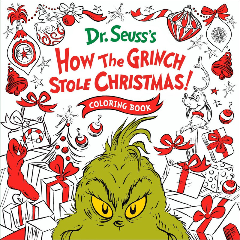 How the Grinch Stole Christmas! Coloring Book-Children’s interactive and activity books and kits-買書書 BuyBookBook