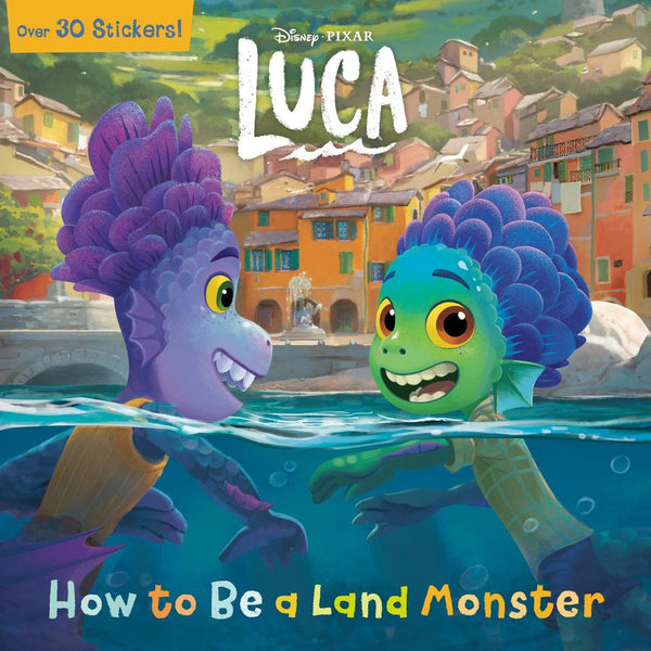 How to Be a Land Monster (Disney/Pixar Luca)-Children’s / Teenage fiction: General and modern fiction-買書書 BuyBookBook