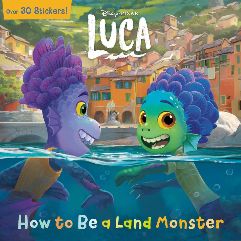 How to Be a Land Monster (Disney/Pixar Luca)-Children’s / Teenage fiction: General and modern fiction-買書書 BuyBookBook