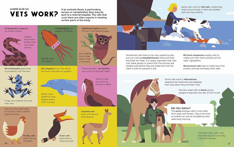 How to Be a Vet and Other Animal Job Nosy Crow