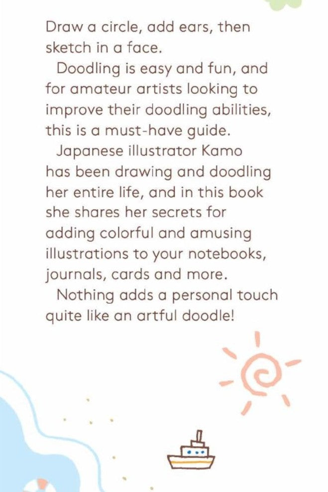 How to Doodle Year-Round (Kamo)-Activity: 繪畫貼紙 Drawing & Sticker-買書書 BuyBookBook