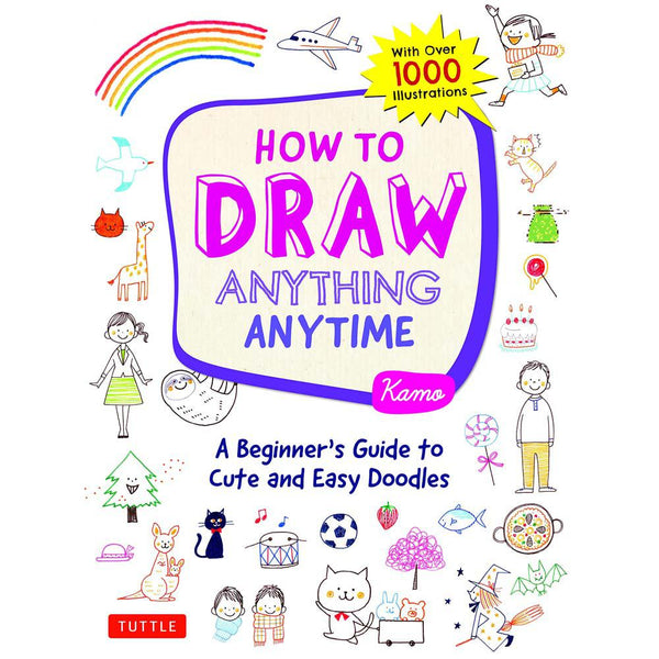 How to Draw Anything Anytime (Kamo)-Activity: 繪畫貼紙 Drawing & Sticker-買書書 BuyBookBook