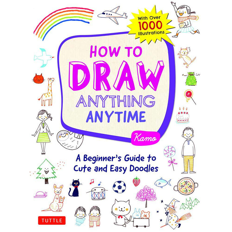 How to Draw Anything Anytime (Kamo)-Activity: 繪畫貼紙 Drawing & Sticker-買書書 BuyBookBook