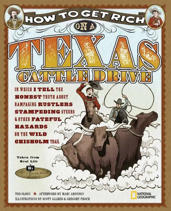 How to Get Rich on a Texas Cattle Drive-Children’s / Teenage fiction: Biographical/ historical fiction and true stories-買書書 BuyBookBook