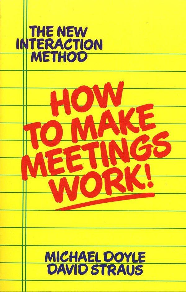 How to Make Meetings Work!-Business and Management-買書書 BuyBookBook