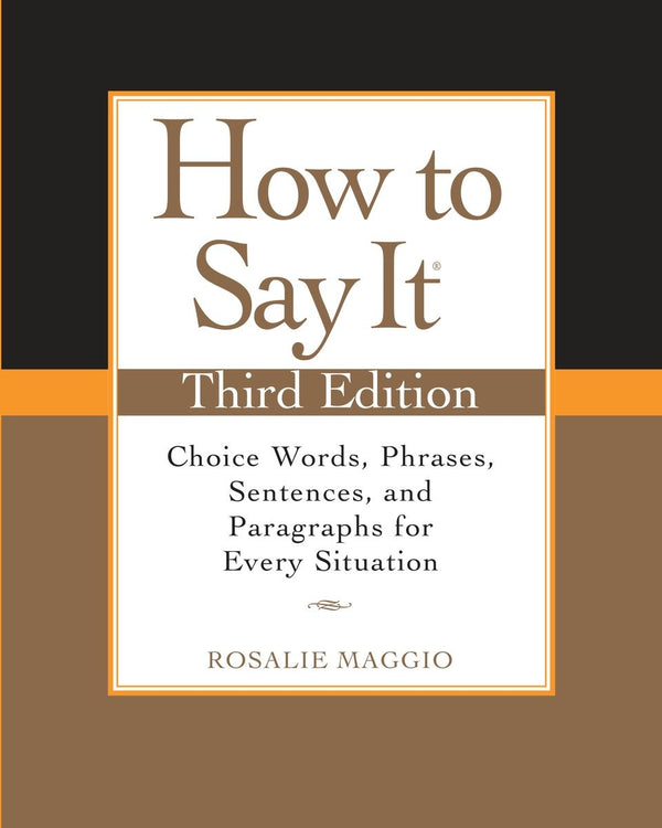 How to Say It, Third Edition-Language and Linguistics-買書書 BuyBookBook