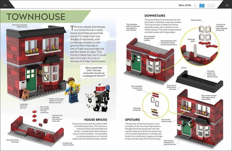 How to Build LEGO Houses (Hardback) DK UK