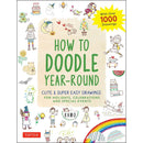 How to Doodle Year-Round (Kamo)-Activity: 繪畫貼紙 Drawing & Sticker-買書書 BuyBookBook