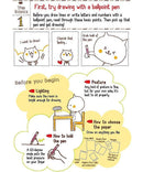 How to Doodle Year-Round (Kamo)-Activity: 繪畫貼紙 Drawing & Sticker-買書書 BuyBookBook