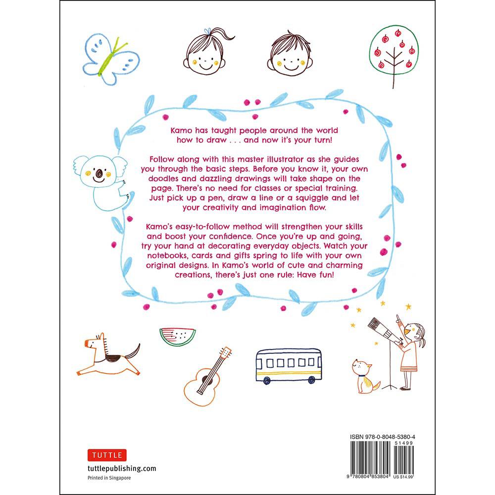 How to Draw Anything Anytime (Kamo)-Activity: 繪畫貼紙 Drawing & Sticker-買書書 BuyBookBook