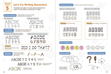 How to Draw Cute Doodles and Illustrations-Activity: 繪畫貼紙 Drawing & Sticker-買書書 BuyBookBook