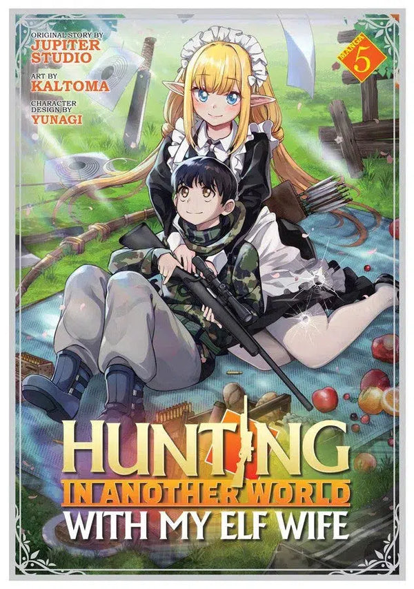 Hunting in Another World With My Elf Wife (Manga) Vol. 5-Manga and East Asian style / tradition comic books-買書書 BuyBookBook