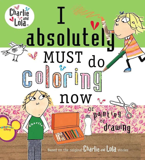 I Absolutely Must Do Coloring Now or Painting or Drawing-Children’s interactive and activity books and kits-買書書 BuyBookBook