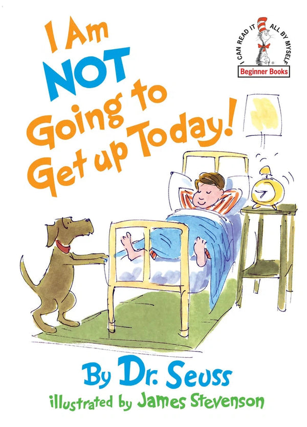 I Am Not Going To Get Up Today!-Children’s / Teenage fiction: Humorous stories-買書書 BuyBookBook