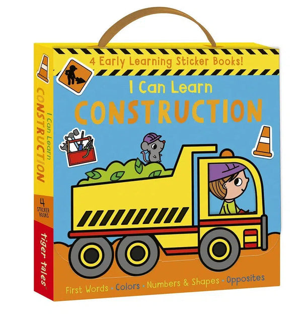 I Can Learn Construction-Children’s interactive and activity: papercrafts-買書書 BuyBookBook