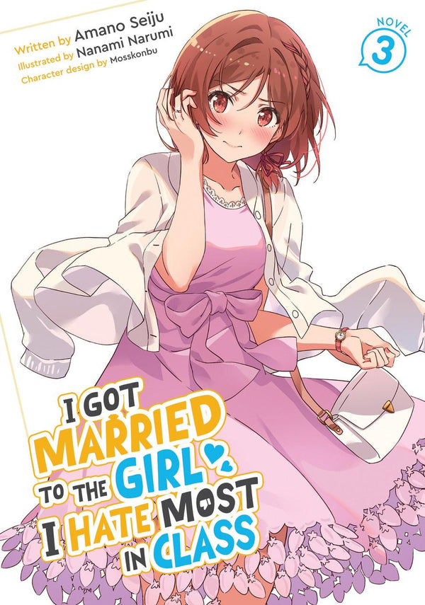 I Got Married to the Girl I Hate Most in Class (Light Novel) Vol. 3-Graphic novels/ Comic books/ Manga/ Cartoons-買書書 BuyBookBook