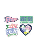 I Love Sports (Romance) Stickers - Sticker Set of 4-Lifestyle and Leisure-買書書 BuyBookBook
