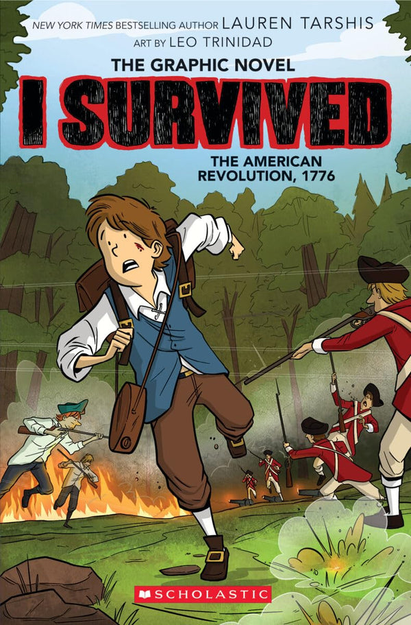 I Survived (Graphic Novel) #08 The American Revolution, 1776 (Lauren Tarshis)-Fiction: 歷史故事 Historical-買書書 BuyBookBook