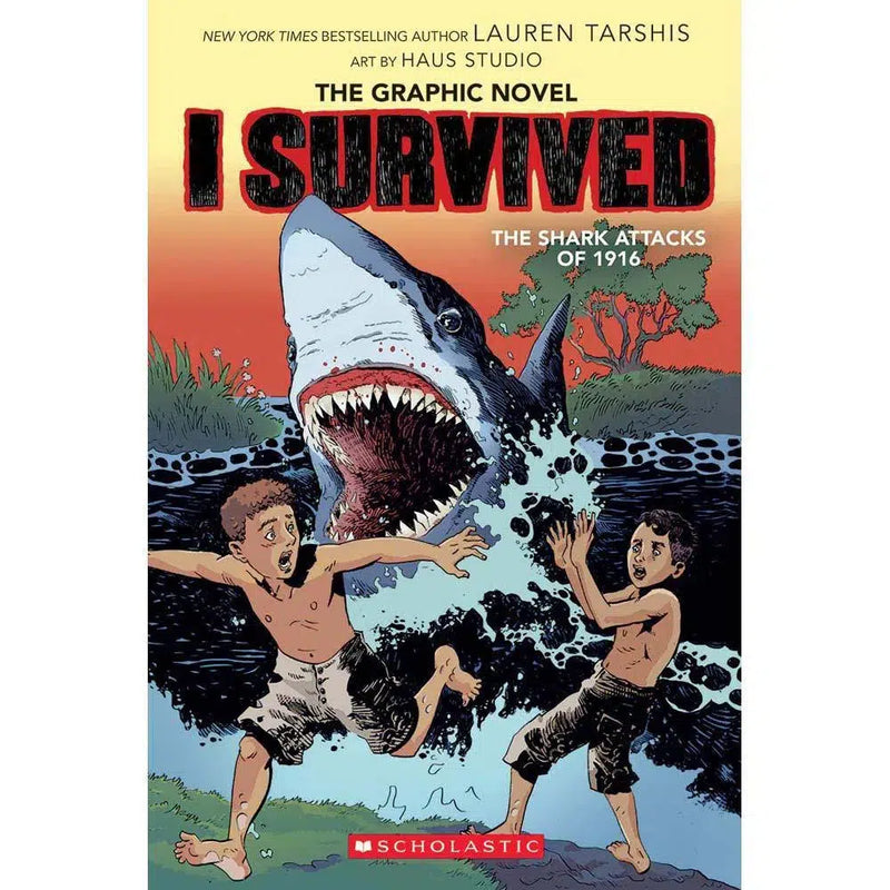 I Survived (Graphic Novel) The Shark Attacks of 1916 Scholastic