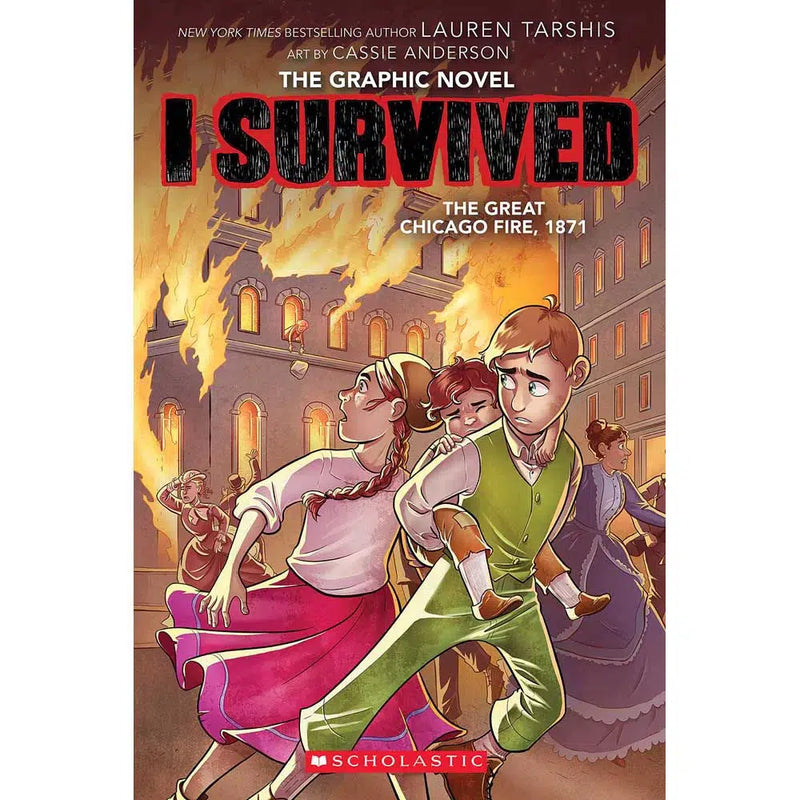 I Survived (Graphic Novel) the Great Chicago Fire, 1871-Fiction: 歷史故事 Historical-買書書 BuyBookBook