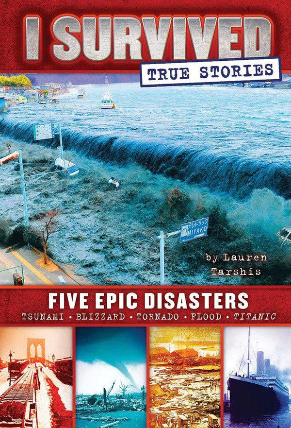 I Survived True Stories #01 Five Epic Disasters (Lauren Tarshis)-Fiction: 劇情故事 General-買書書 BuyBookBook