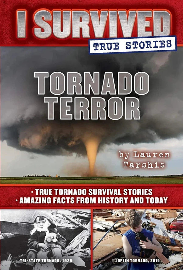 I Survived True Stories #03 Tornado Terror (Lauren Tarshis)-Fiction: 劇情故事 General-買書書 BuyBookBook