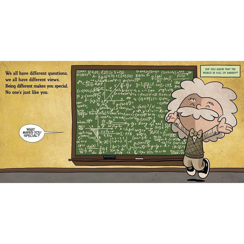 I am Curious: A Little Book About Albert Einstein (Board Book) PRHUS