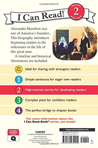 Alexander Hamilton - A Plan for America (I Can Read! L2) - 買書書 BuyBookBook