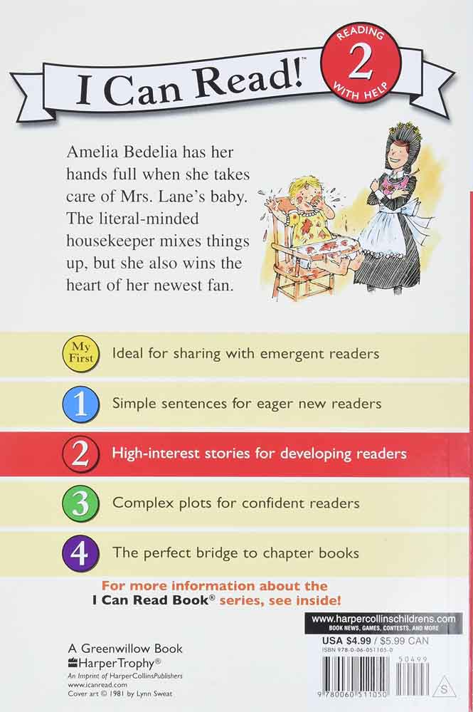 Amelia Bedelia and the Baby (I Can Read! L2) - 買書書 BuyBookBook