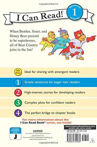 Berenstain Bears Are SuperBears!, The (I Can Read! L1) - 買書書 BuyBookBook