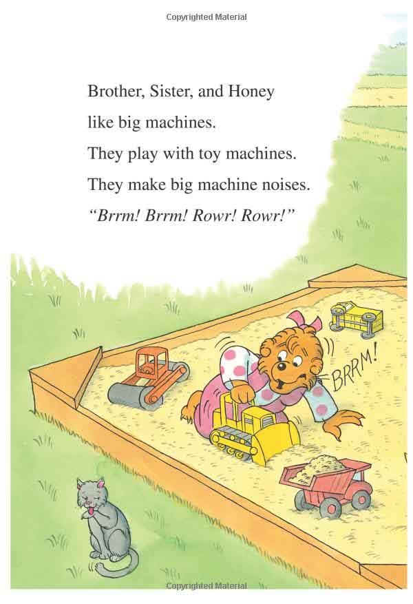 Berenstain Bears' Big Machines, The (I Can Read! L1) - 買書書 BuyBookBook