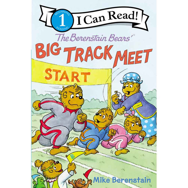 Berenstain Bears’ Big Track Meet, The (I Can Read! L1) - 買書書 BuyBookBook