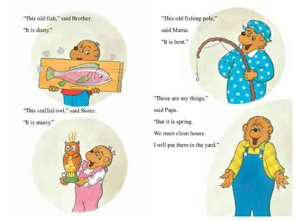 Berenstain Bears Clean House, The (I Can Read! L1) - 買書書 BuyBookBook